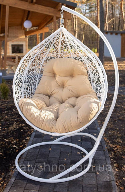 Підвісне крісло Кокон з подушкою Київ - фото 1
