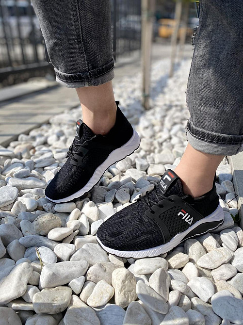 IDEAL Кросівки жіночі IDEAL 219 чорні (весна-осінь, текстиль + сітка) (2473) Коломыя - изображение 4