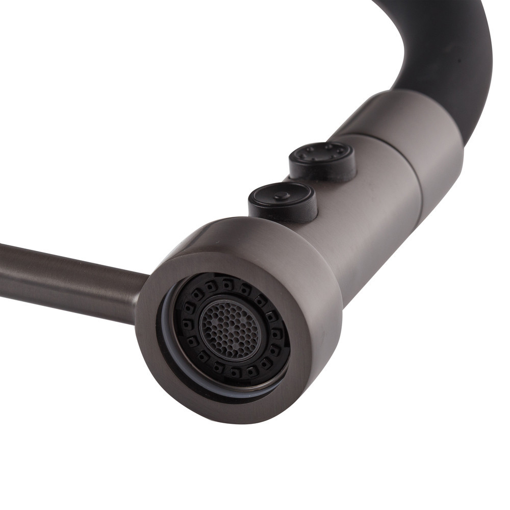 Змішувач для кухні Mixxus Premium Summer 017 GRAPHITE REFL.BLACK (MI6962) Київ - фото 4