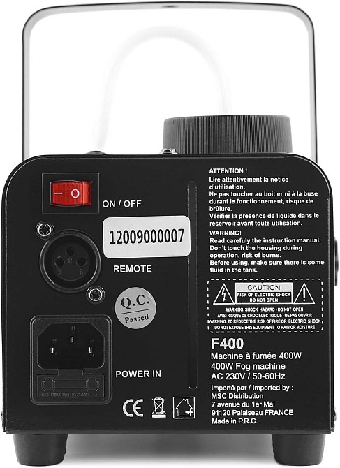 Генератор тумана дымка машина BOOMTONE F400 400W с пультом управления Днепр - изображение 5