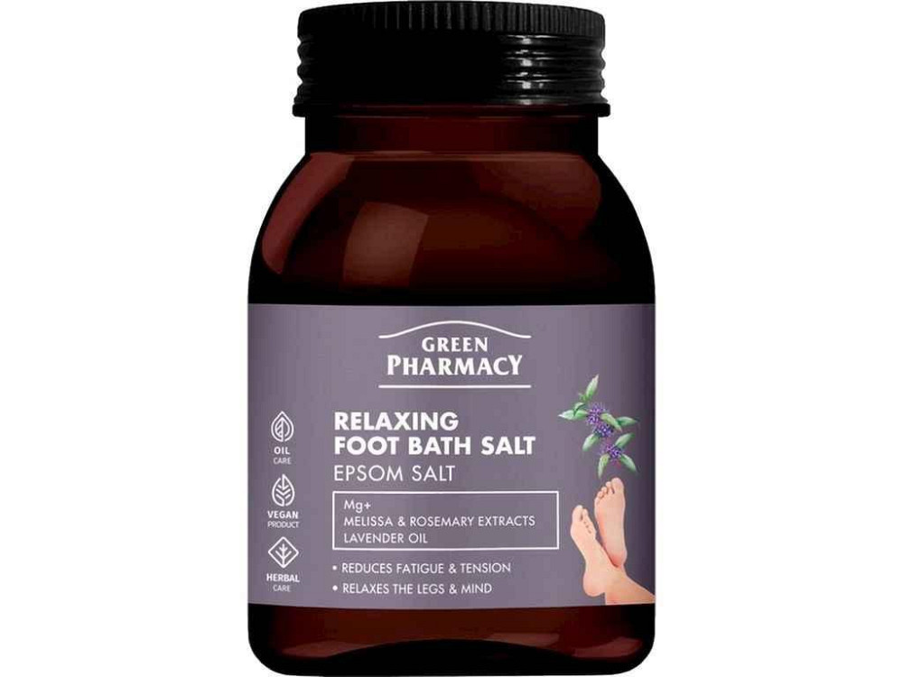 Соль для ванны ног 400г бутылка Relaxing Foot Bath Salt Расслабляющая ТМ GREEN PHARMACY Киев - изображение 1