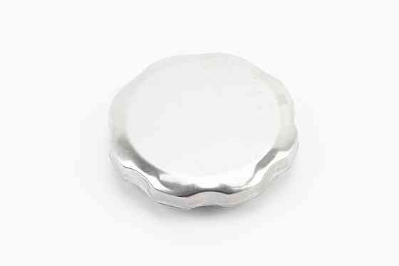 Кришка бака паливного D-70mm, 168F/170F/173F/177F/182F/188F/190F, метал, "ХРОМ", Тип 1 Киев