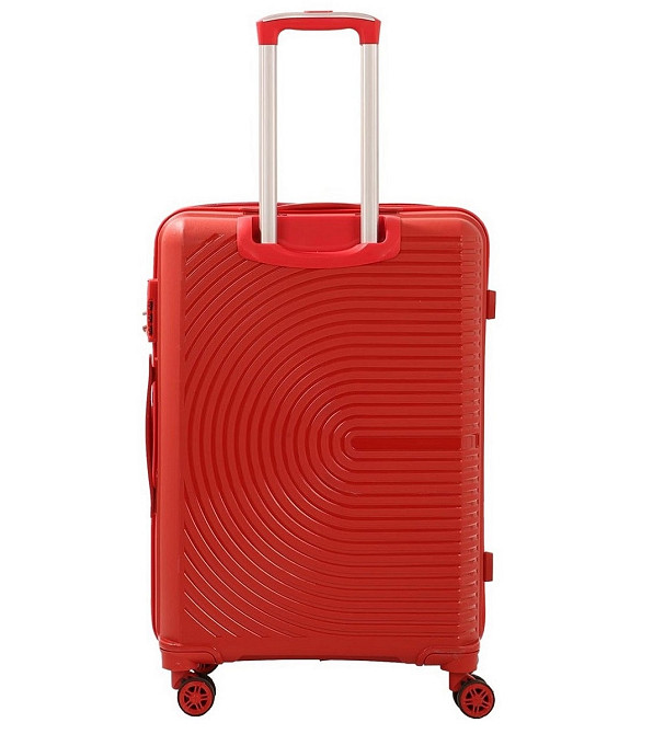 Валіза пластикова MCS V374 середня 65 см червона Київ - фото 3