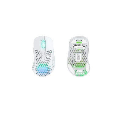 Мышка Cherry Xtrfy M4 RGB Wireless/USB White (M4W-RGB-WHITE) Винница - изображение 8