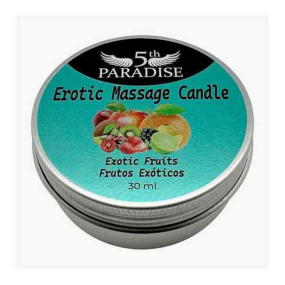 Арома свеча Erotic Massage Candle Sparkling Exotic Fruits 30ml Sex Aura Киев