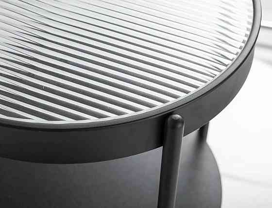 Журнальний столик LAGUNA A білий/чорний д.45 Киев