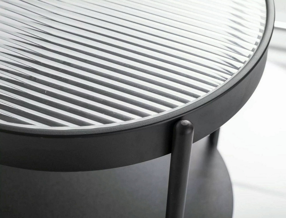 Журнальний столик LAGUNA A білий/чорний д.45 Киев - изображение 3