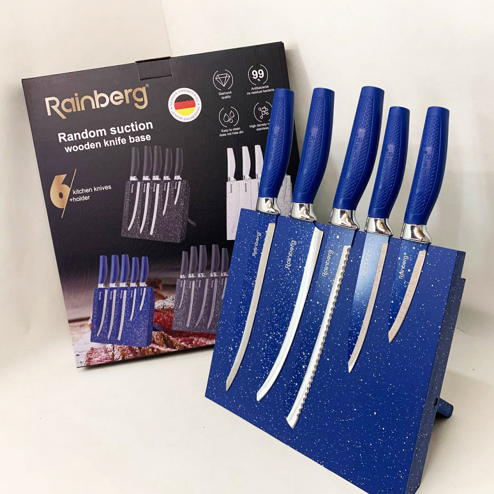 Хороші кухонні ножі для побутового використання, Набір хороших якісних кухонних ножів NQ-30 Івано-Франківськ - фото 2