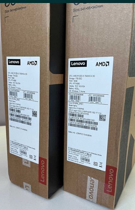 Новый ! Ноутбук: Legion Slim 5 RTX 4060 8Gb, Ryzen 5 7640HS 16" SSD1TB,16Gb.DDR5. Київ - фото 2