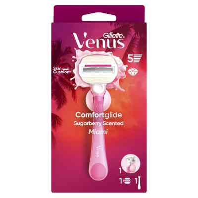 Бритва Gillette Venus Comfortglide Sugarberry Scented Miami с 1 сменным картриджем (8700216674195) Винница