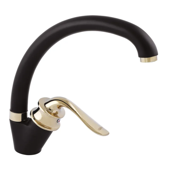 Кухонный смеситель Zerix Z59219-6 (ZX0467) с оригинальным дизайном Харьков