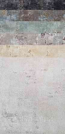 Обои виниловые на флизелине AS creation Della Natura 1.06Х10 под штукатурку под бетон серые белые серебристые Киев