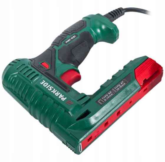 Электрический Степлер сетевой ручной со скобами и гвоздями Parkside (РНЕТ 15 С2) Нововолынск