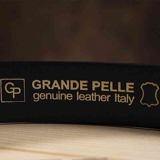 Ремінь чоловічий Grande Pelle 11055 Синій Київ