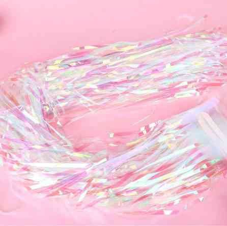 Дождик для фотозоны шторка 3 м на 1 м перламутровый Киев