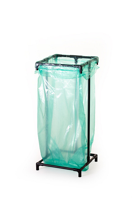 Портативний тримач сміттєвих пакетів Treho 120 - стійка для сміттєвих мішків, відкритий контейнер Бориспіль - фото 1