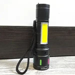 Фонарик ручной Bailong BL-612 (9965) с 3 режимами и аварийным сигналом для дома, туризма и активного отдыха Одесса - изображение 6