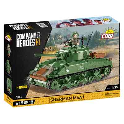 Конструктор Cobi Company of Heroes 3 Танк M4 Шерман, 615 деталей (COBI-3044) Вінниця