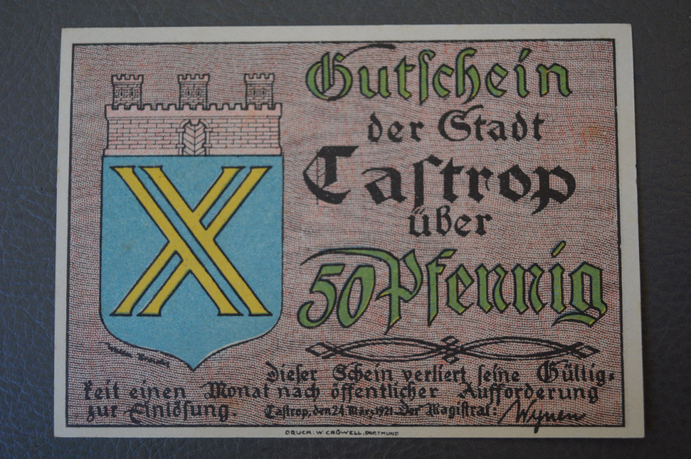 Німеччина Нотгельд 50 Pf 19..р.( 9) Полтава - фото 1