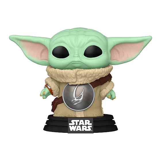 Ігрова фігурка Funko POP! серії Мандалорець - Ґроґу з бронею Брудорога Днепр