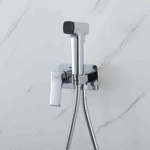 Гігієнічний душ прихованого монтажу FRAP F2084 хром Київ