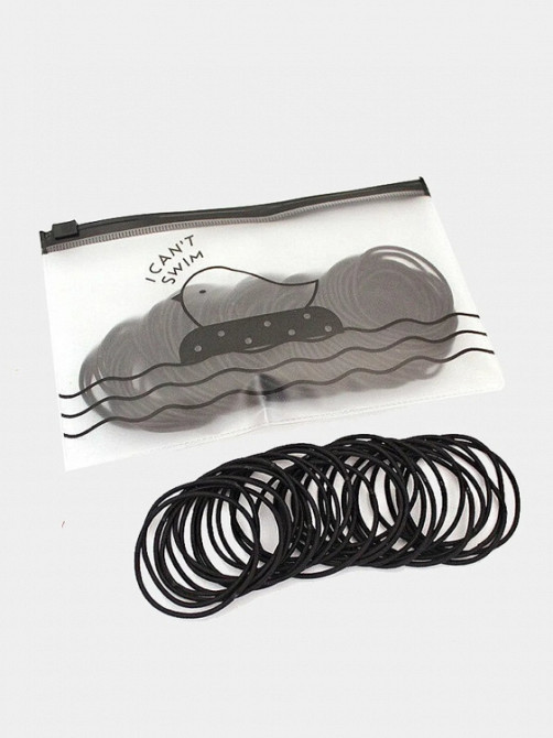 Набір резинок для волосся 100 шт. Вінниця - фото 1