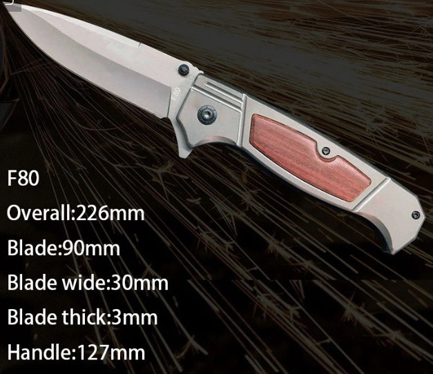 Ніж складаний Browning F80, 422 Дніпро - фото 2