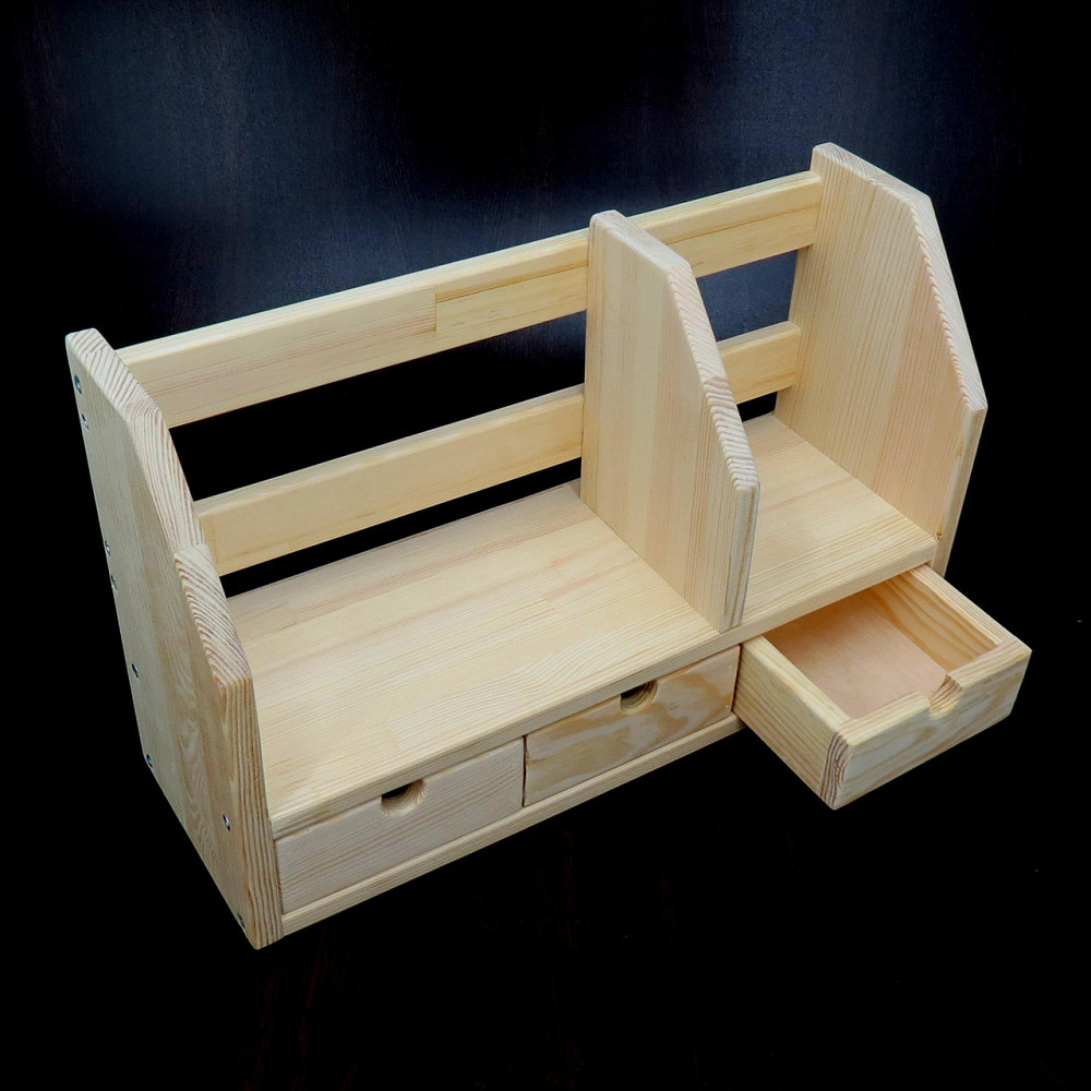 Настільна книжкова полиця "Даль" ваніль Миколаїв - фото 6