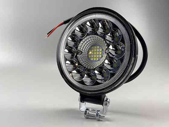 Фара LED кругла 33 led діода 6500K, автомобільне світлодіодне робоче світло Мукачево