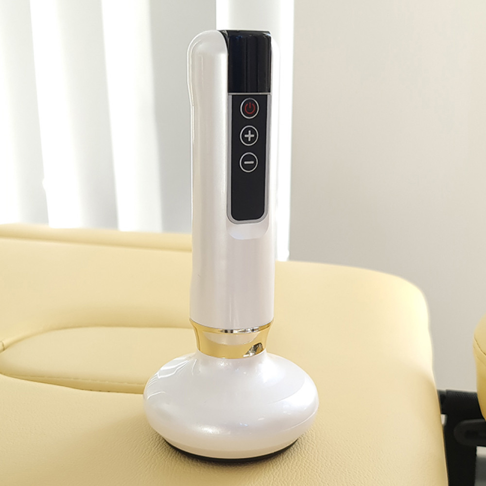 Акумуляторний вакуумний масажер від целюліту,12 режимів,з USB,Білий SBR Київ - фото 3