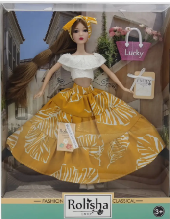 Лялька Emily арт. QJ111A (48шт/2) з аксес., р-р ляльки - 29 см, короб.28.5*6.5*36 см, шт Киев