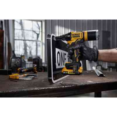 Заклепочник DeWALT 18 В XR Li-Ion, 10 kN, d.закл.=2.4-4.8 мм (без АКБ и ЗУ) (DCF403NT) Винница