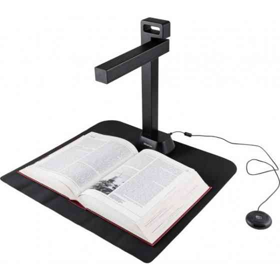 Сканер A3 Canon IRIScan Desk 6 Pro Dyslexic (21MP,60ст/хв,Dyslexic,книжковий,чорний) (462992) Київ