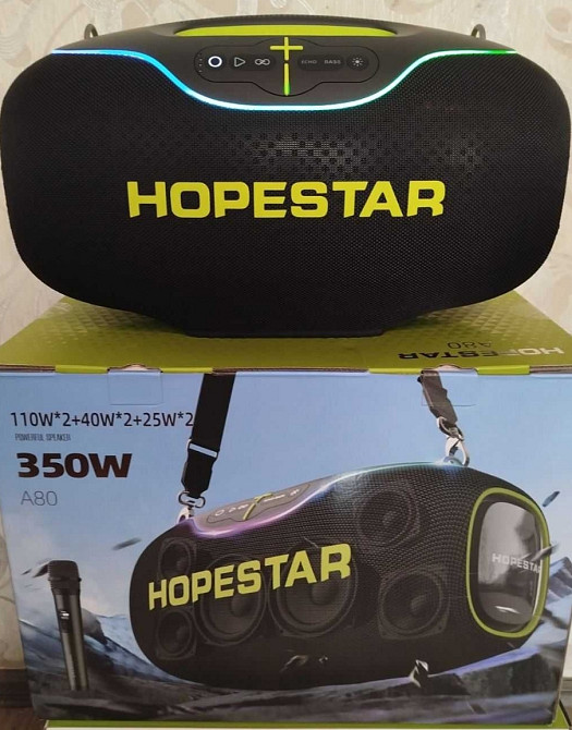 Hopestar A80 350W Bluetooth колонки чорные (Оригинал) Харьков - изображение 6