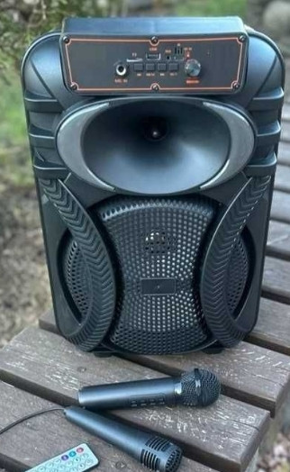 Портативная колонка с 2️⃣ микрофонами и светомузыкой на аккумуляоре.  ‼️ Киев - изображение 7