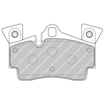 Тормозные колодки FERODO FDB1835 Винница - изображение 2