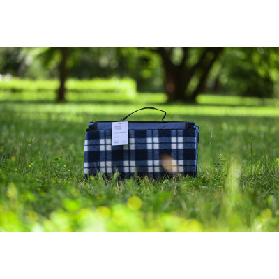 Плед Ardesto Picnic 130х170см, 100% полиэстер, клетка синий (ART0916BC) Винница - изображение 7