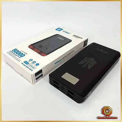 Зовнішній акумулятор павербанк UKC Power Bank мобільний зарядний пристрій для планшета і телефону 10000 Київ
