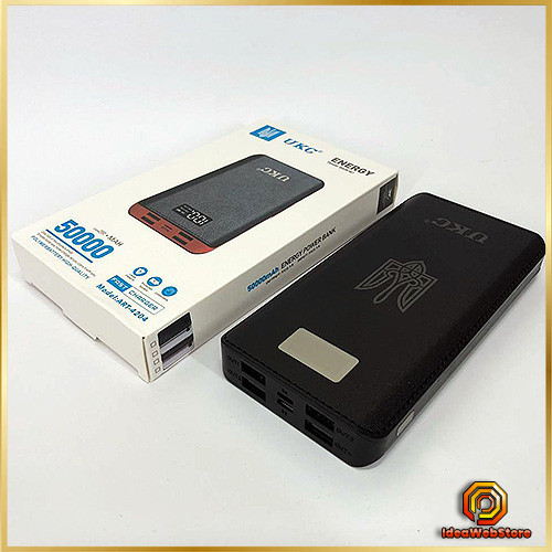 Зовнішній акумулятор павербанк UKC Power Bank мобільний зарядний пристрій для планшета і телефону 10000 Київ - фото 1