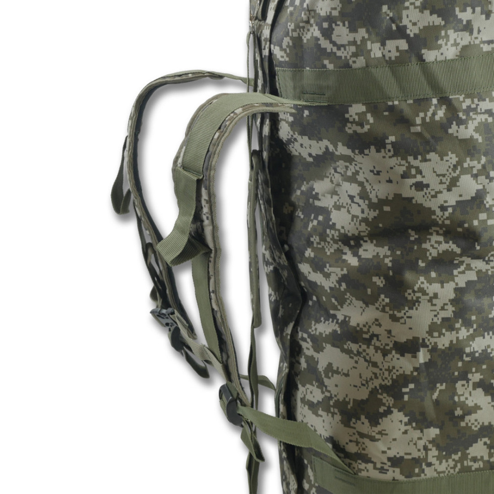 Тактична сумка-баул 100 л піксель.  Армійський баул на 100 літрів, баул піксель ЗСУ, баули військові Київ - фото 7