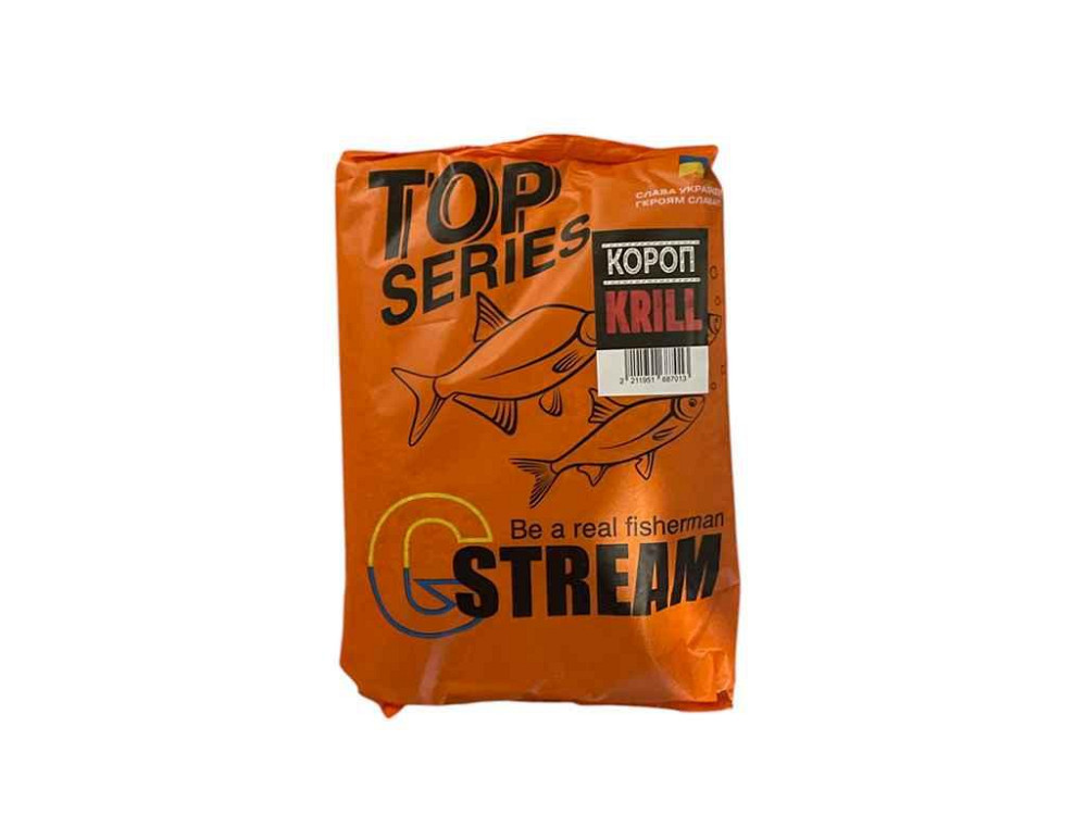 Принада TOP Series КАРП (Krill) 1 кг. ТМ G.STREAM Solmir Киев - изображение 1
