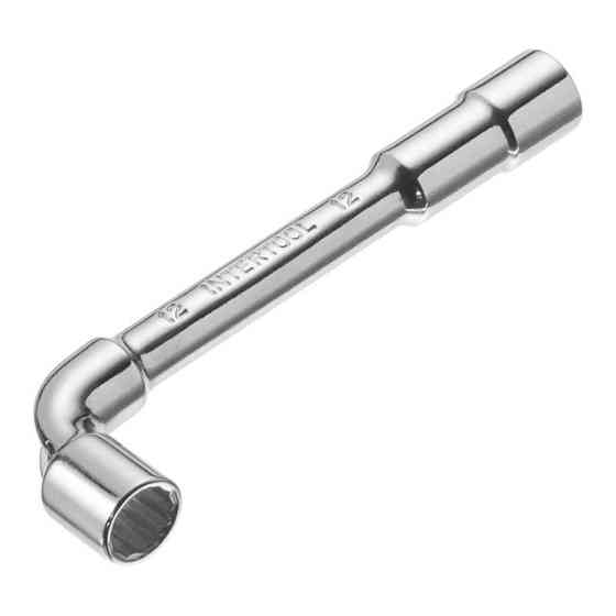 Ключ торцевий з отвором, L-подібний, 12 мм INTERTOOL HT-1612 Киев