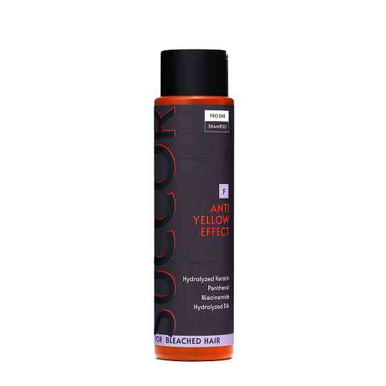 Шампунь від жовтизни для освітленого волосся Anti Yellow Effect Shampoo Succor 400 мл Київ