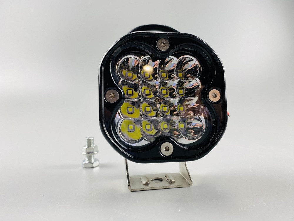 Додаткове освітлення фара LED квадратна 48W chip 3030 16 led діодів Мукачево - фото 2