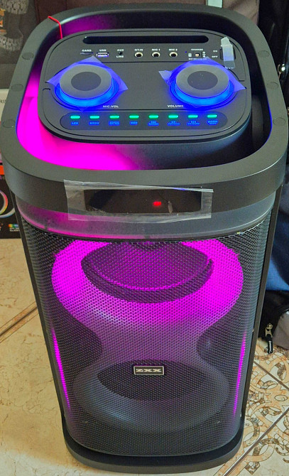 Мощная портативная колонка ZXX на 60Вт с Bluetooth, FM и USB. Харьков - изображение 8