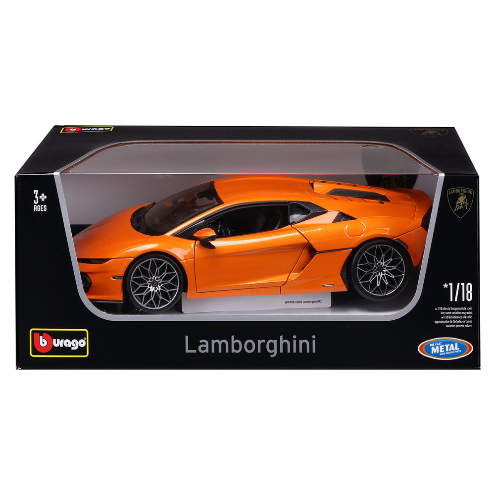 Автомодель - Lamborghini Temerario (помаранчевий, 1:18) Дніпро - фото 7