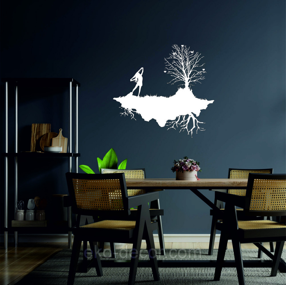 Декоративное настенное Панно «Дерево», Декор на стену 90*83 см, Белый Киев - изображение 9