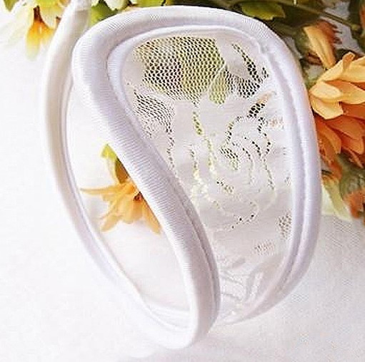 Трусы без лямок кружевные универсальный белый Киев - изображение 3