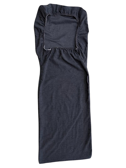 Універсальний натяжний чохол на стілець зі спинкою абстракція жаккард мілано Royan Граффіт 00903 Біла Церква - фото 3