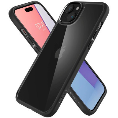 Чехол для мобильного телефона Spigen Apple iPhone 15 Ultra Hybrid Matte Black (ACS06799) Винница - изображение 5